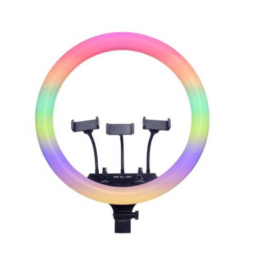 رینگ لایت MJ18 RGB سایز ۴۵ سانتی متر